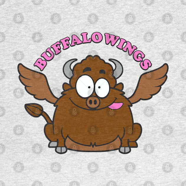 Actual Buffalo Wings by DavesTees